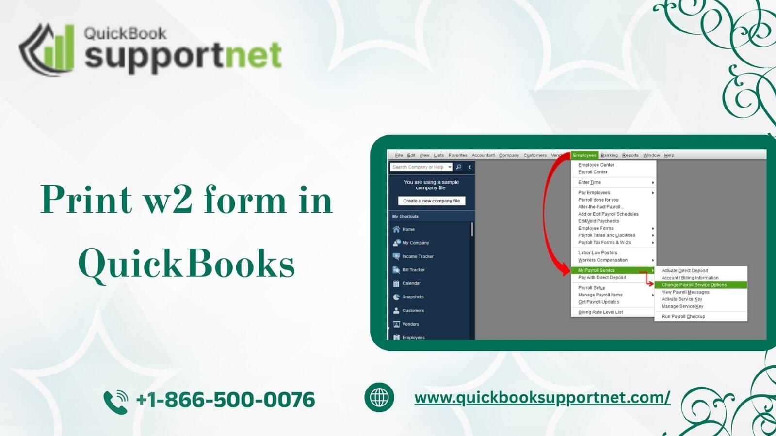 Quick Guide to Printing W2 Forms in QuickBooks